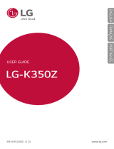 LG K350Z Indigo Blue Manual do proprietário