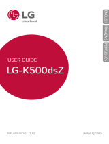 LG K500DSZ Black Manual do usuário