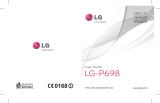LG P698F Optimus Net Dual Sim Manual do usuário