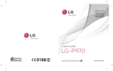 LG LGP970.AORRWW Manual do usuário