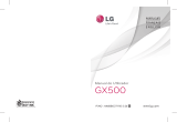 LG GX500.AVNMBK Manual do usuário