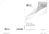 LG GX300.AAGRBK Manual do usuário