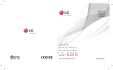 LG E615 Manual do usuário