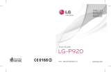 LG LGP920.AHUNML Manual do usuário