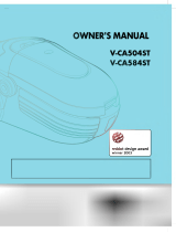 LG V-CA584ST Manual do proprietário