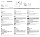 Sony MDR-V55/BC1 Bl Manual do usuário