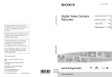 Sony Handycam DCR-SX22E Manual do usuário