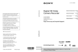 Sony Série HDR-CX740VE Manual do usuário