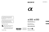 Sony Série DSLR-A300 Manual do usuário