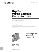 Sony DCR-PC8E Manual do usuário