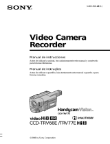 Sony Série CCD-TRV66E Manual do usuário