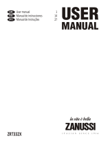 Zanussi ZRT332X Manual do usuário