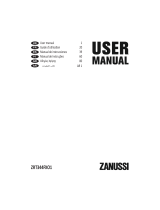 Zanussi ZRT344FXO1 Manual do usuário