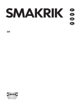 IKEA SMAKRIK BEM 540S Manual do proprietário