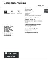 Hotpoint Ariston PZ 760 RF/HA Guia de usuario