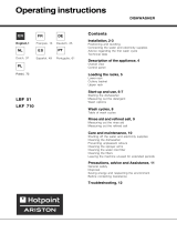 Hotpoint-Ariston LBF 51 Manual do proprietário