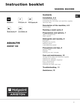 Hotpoint-Ariston AQXGF 169 Manual do proprietário