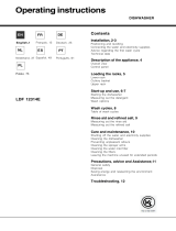 Hotpoint LDF 12314E Manual do proprietário