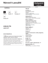 HOTPOINT/ARISTON AQC9 6F7 TM1 (EU) Guia de usuario