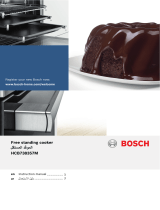 Bosch HCB738357M Manual do usuário
