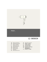 Bosch PHD2100 Manual do usuário