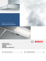 Bosch Chimney Hood Manual do proprietário
