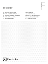 Electrolux EJF4340AOW Manual do usuário