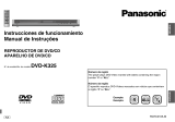 Panasonic DVDS325 Instruções de operação