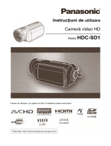 Panasonic HDCSD1 Instruções de operação