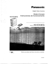 Panasonic NV EX3 EG Manual do proprietário