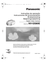 Panasonic NV GS80 E Manual do usuário