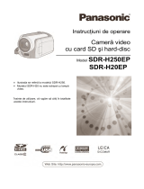 Panasonic SDRH20EP Instruções de operação