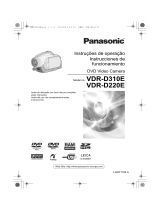 Panasonic VDRD310E Manual do usuário