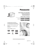 Panasonic VDR D250 E Manual do usuário