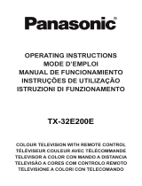 Panasonic TX32E200E Instruções de operação