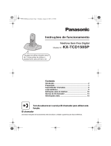 Panasonic KXTCD150SP Instruções de operação