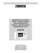 Zanussi ZM176X Manual do usuário