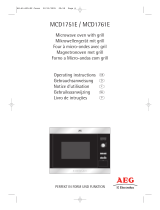 Aeg-Electrolux MCD1761E-M Manual do usuário