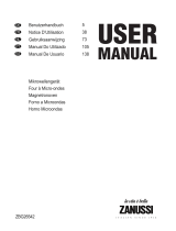 Zanussi ZBG26542XA Manual do usuário