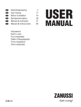 Zanussi ZOB141X Manual do usuário