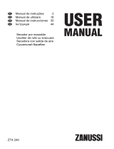 Zanussi ZTA240 Manual do usuário