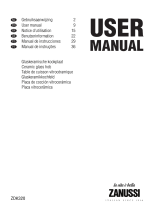 Zanussi ZDK320X Manual do usuário
