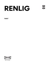 IKEA RENLIGFWM7 Manual do usuário