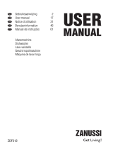 Zanussi ZDF212 Manual do usuário