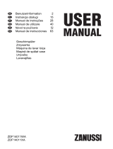 Zanussi ZDF14011WA Manual do usuário