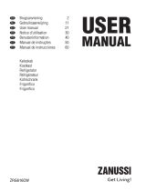 Zanussi ZRG616CW Manual do usuário