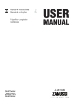 Zanussi ZRB634NW Manual do usuário