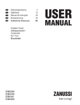 Zanussi ZRB636W Manual do usuário