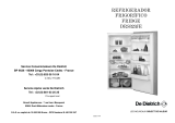 De Dietrich DRS323JE Manual do usuário