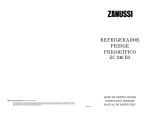 Zanussi ZC 246 R3 Manual do usuário
